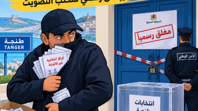 انتخابات طنجة.. تلبس بأوراق انتخابية غير قانونية وإغلاق رسمي لمكتب التصويت
