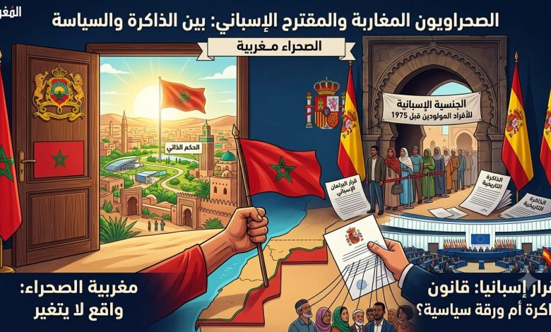 قانون الجنسية الإسباني للصحراويين المولودين قبل 1975: إجراء قانوني داخلي لا يمس بالشراكة المغربية الإسبانية